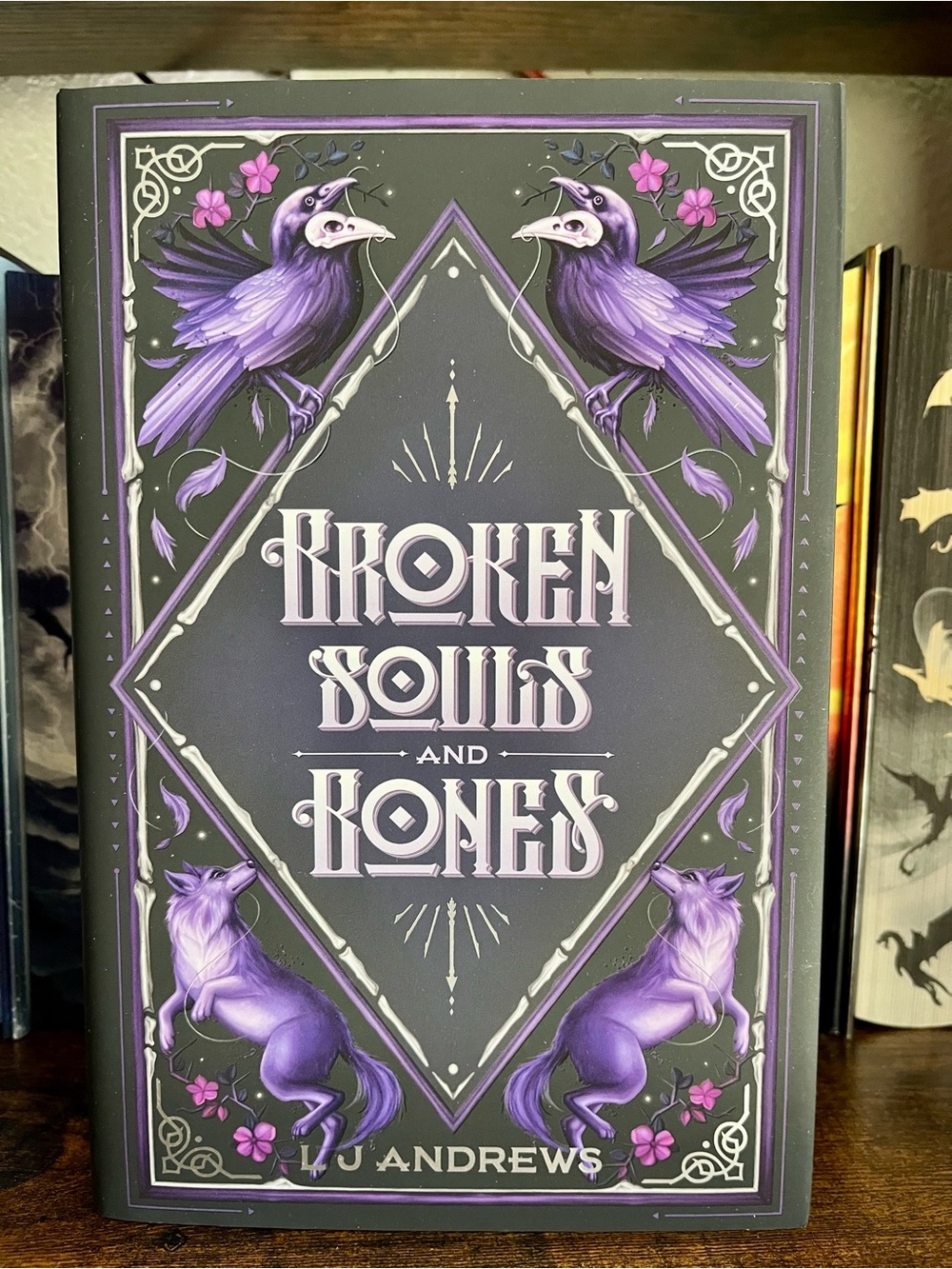 Broken Souls and Bones by L.J Andrews FairyLoot Signed
